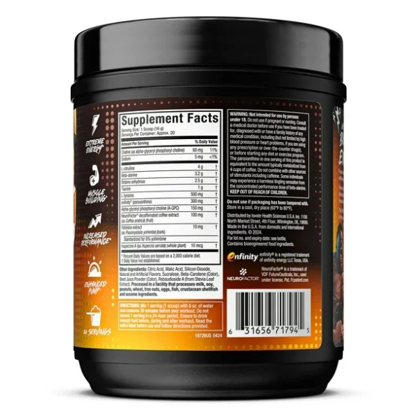 MUSCLETECH EUPHORIQ PRE-WORKOUT – Image 2