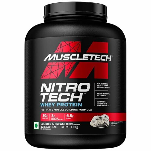 MuscleTech Nitro-Tech Whey Proteine 4lb – 1,81kg