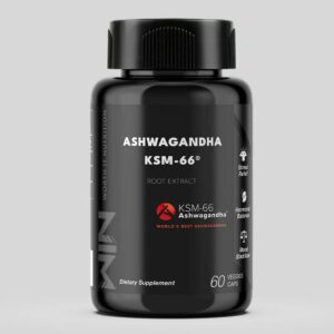🌿 Ashwagandha KSM-66® Worth It Nutrition – Formule premium 600 mg 60 caps