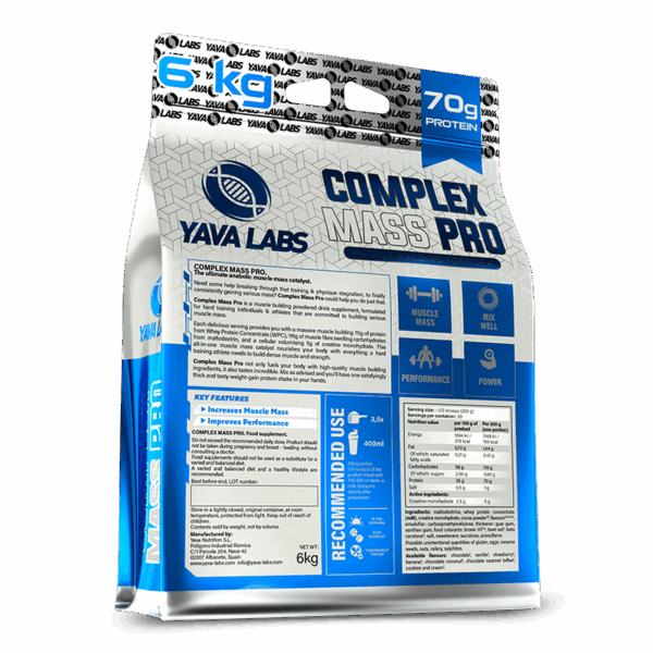 YAVA LABS COMPLEX MASS PRO 6KG – Image 2