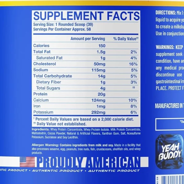 WHEY XS 2.26KG RONNIE COLEMAN – Image 2