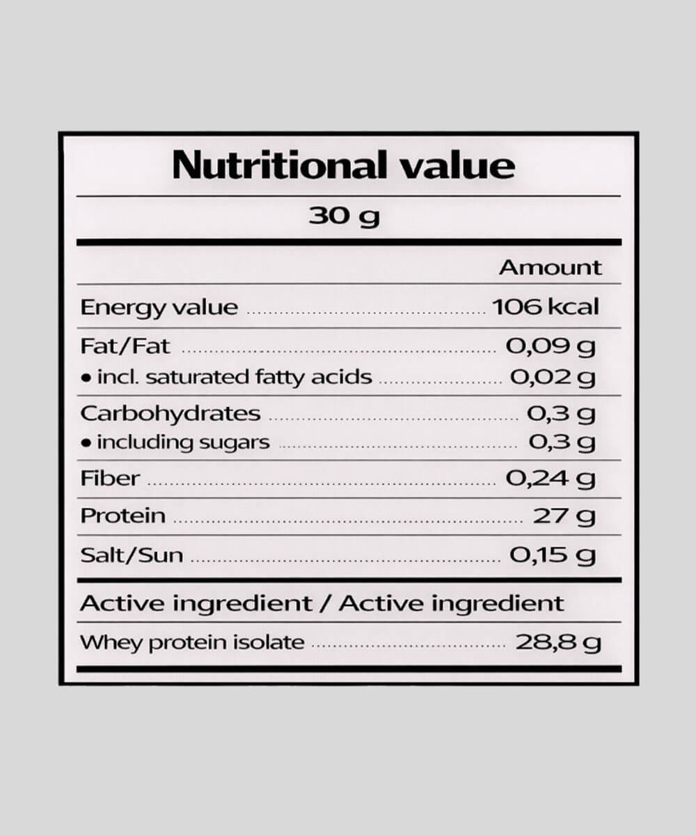 Real Pharm REAL ISOLATE 100 | 2000G – Image 2